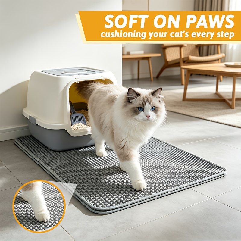 Mattress Protector Waterproof - Cat Litter Mat Double-Layer Classic Honeycomb