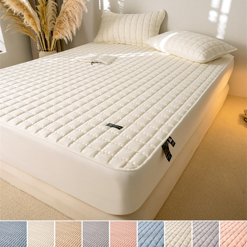 Mattress Protector Waterproof - Waterproof Mattress Protector Soft Breathable 100%