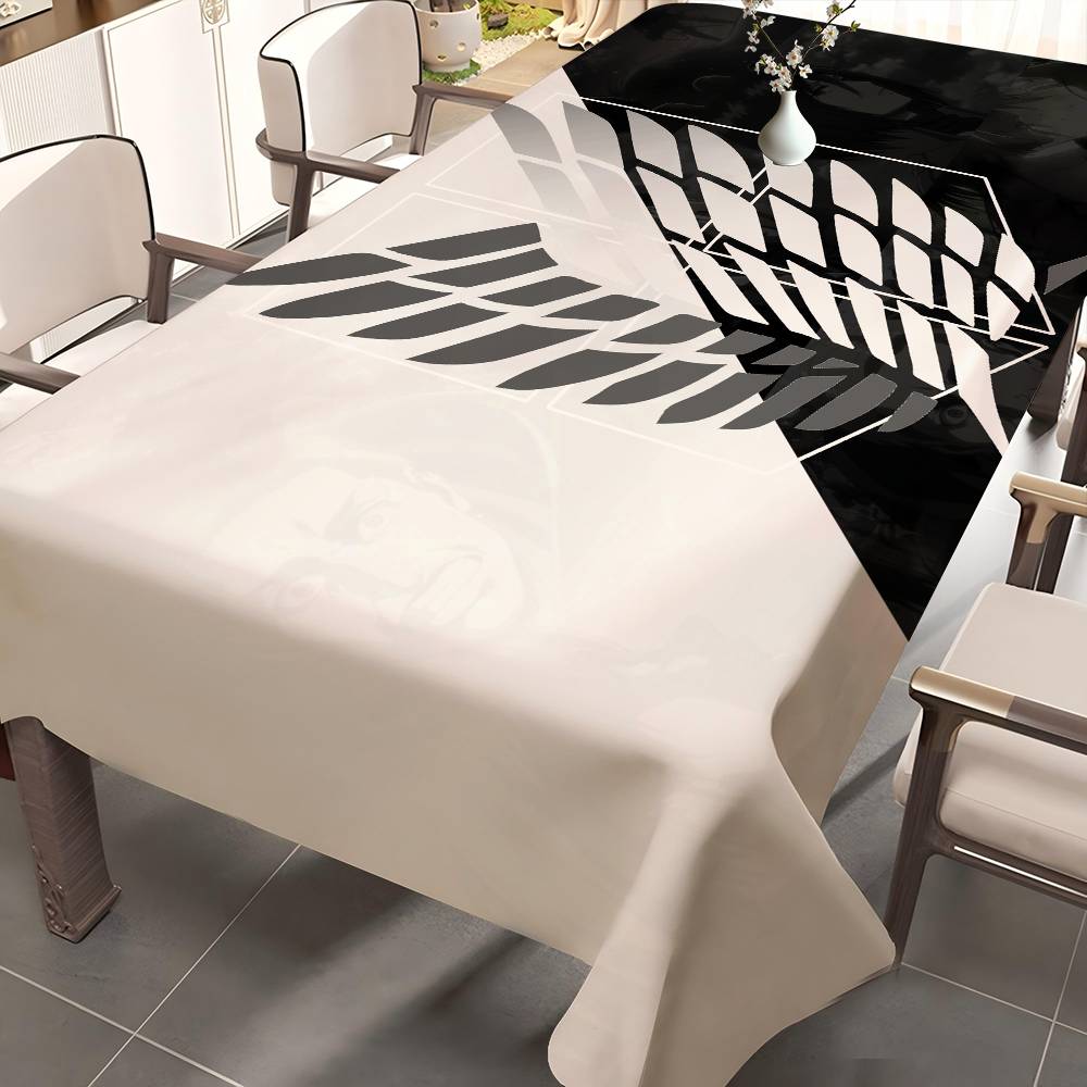 Home Textiles Today News - A-Attack Cool On Titan Rectangle Tablecloths
