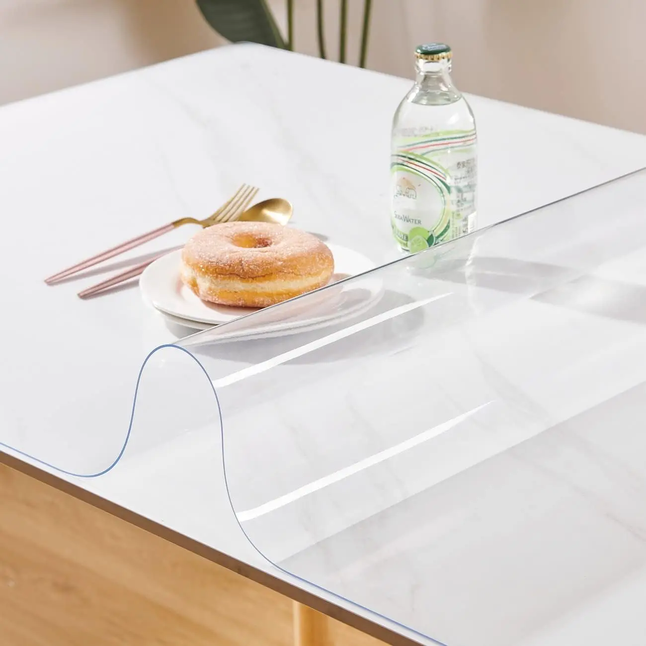 Home Textiles Today News - Clear Vinyl Tablecloth Cover, Plastic Table
