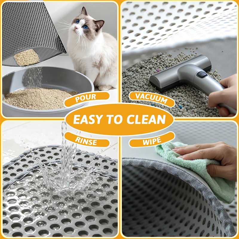 Cat Litter Mat Double-Layer Cl - Mattress Protector Waterproof 评论和价格