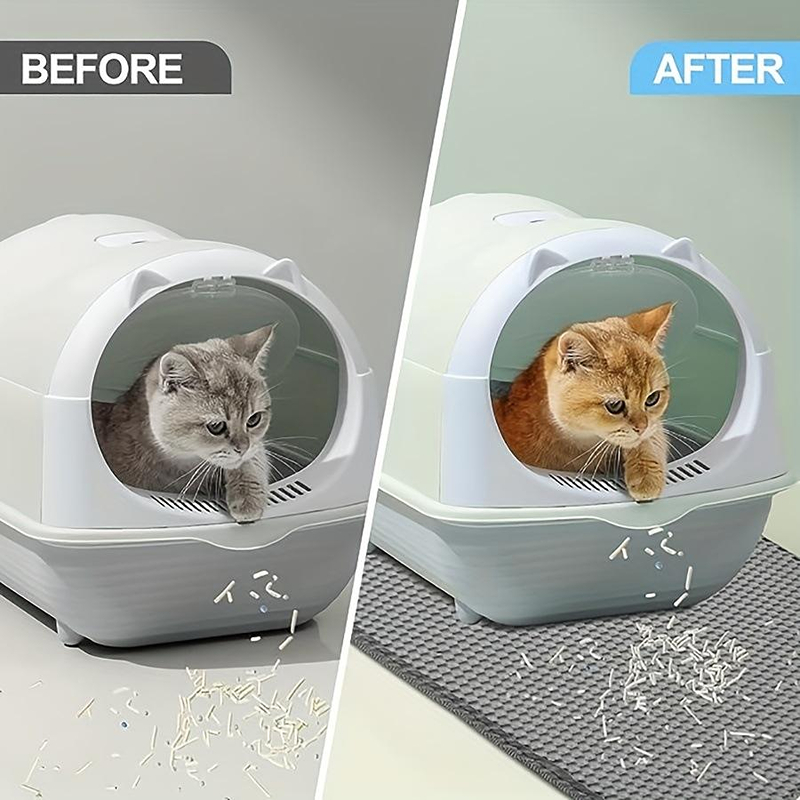 Cat Litter Mat 2-Layer Design  - Mattress Protector Waterproof 评论和价格