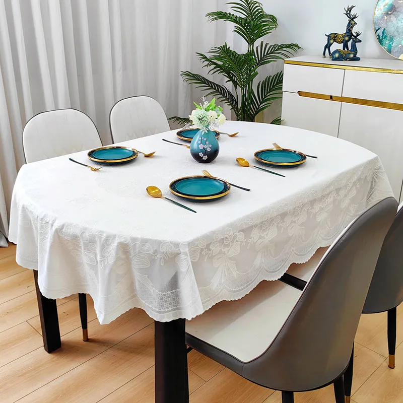 New PVC Oval Waterproof Tablec - Home Textiles Today News 评论和价格