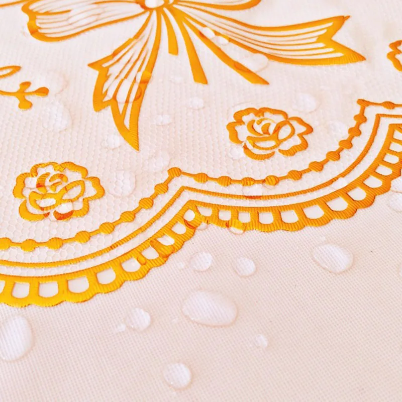 New PVC Oval Waterproof Tablec - Home Textiles Today News 评论和价格