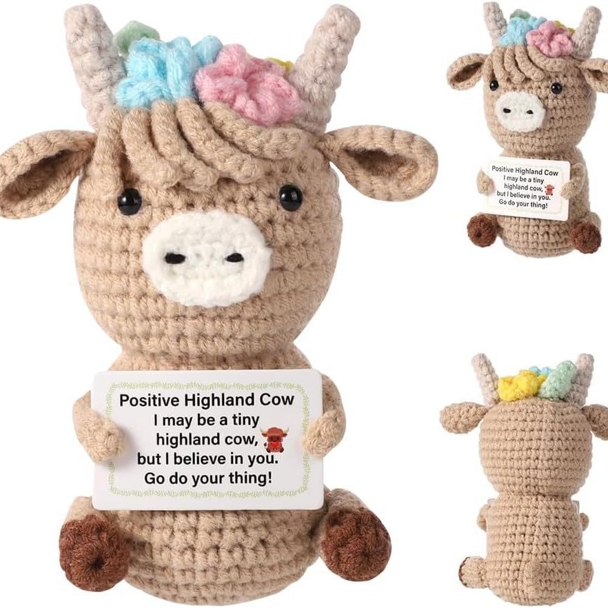 Crochet Emotional Cow Doll Dec - Home Textiles Europe 评论和价格