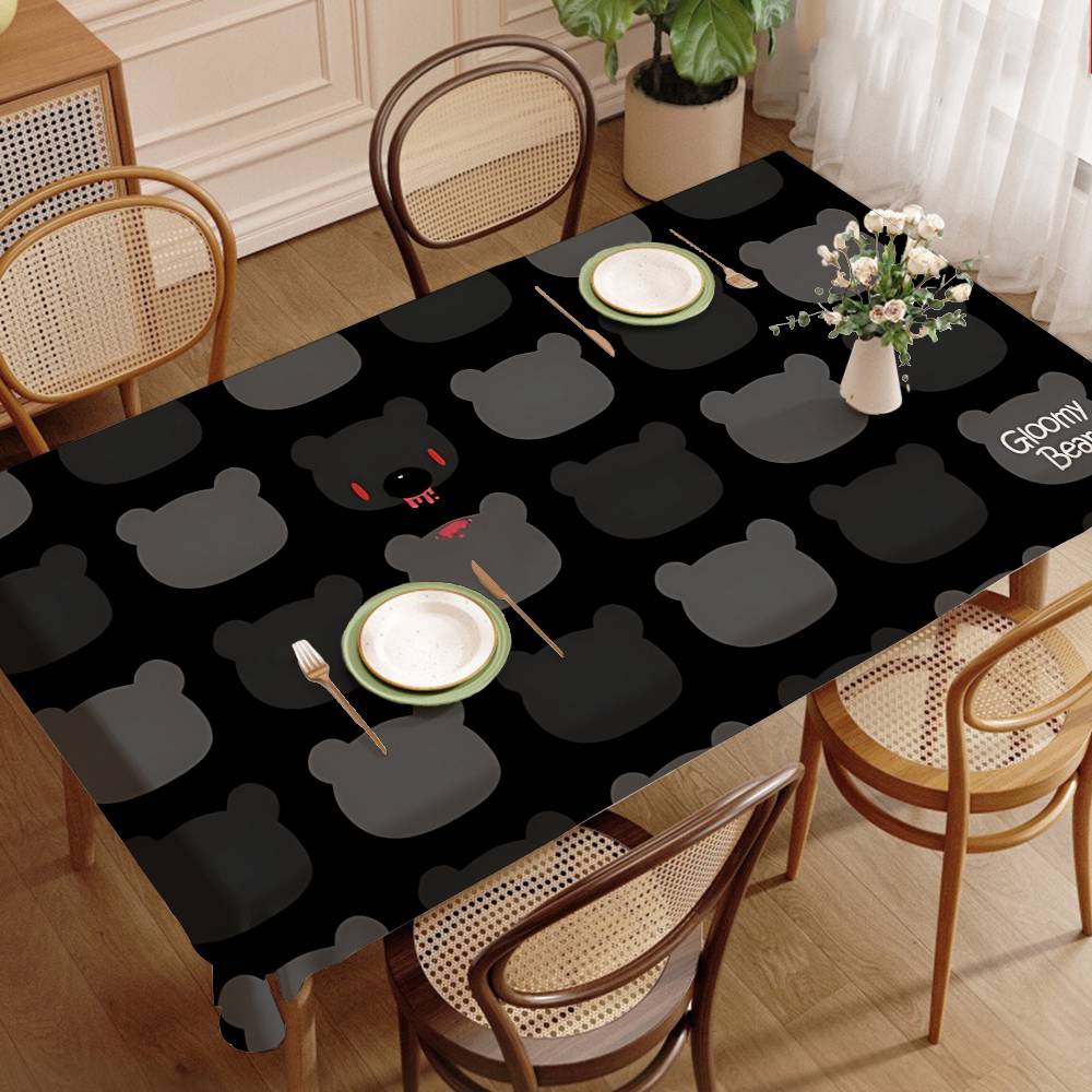 Cartoon G-gloomy Bear Tableclo - Home Textiles Today News 评论和价格
