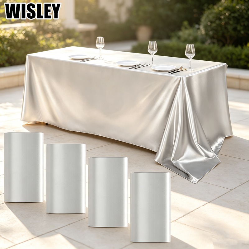 Satin Tablecloth Smooth Silky  - Home Textiles Today News 评论和价格