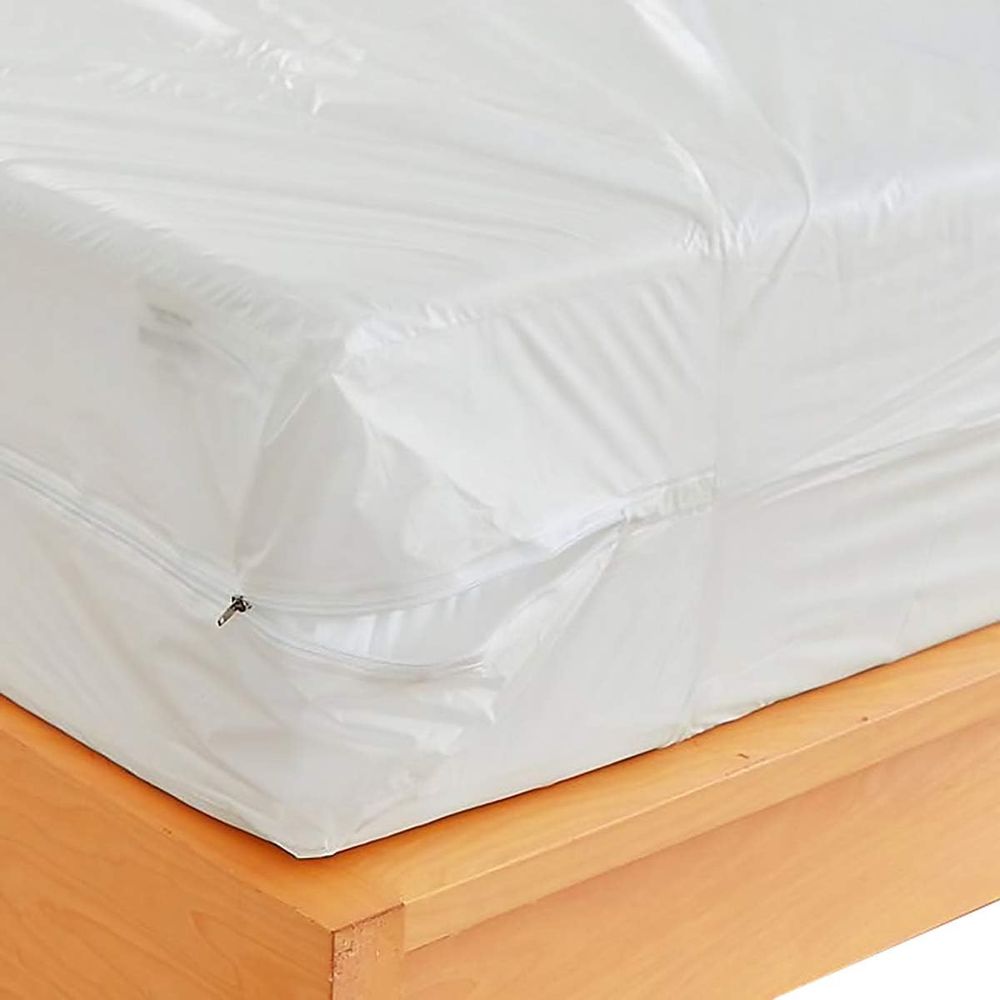 Zippered Plastic Mattress Prot - Mattress Protector Waterproof 评论和价格