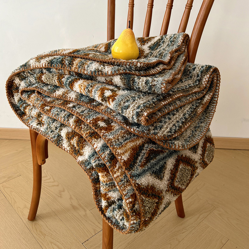 High-End Bohemian Soft Plush B - Home Textiles Europe 评论和价格