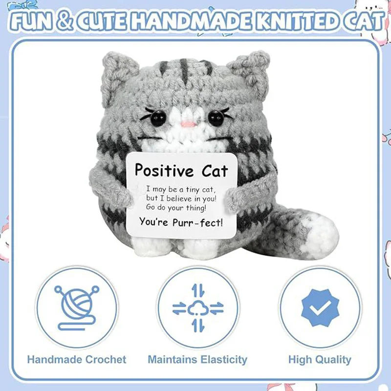 Funny Crochet Emotional Suppor - Home Textiles Europe 评论和价格