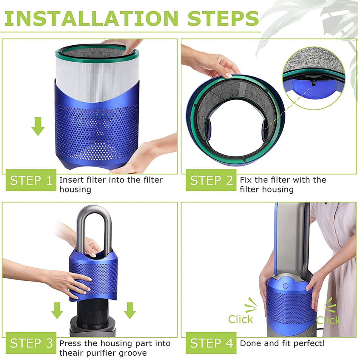 HGHO Replacement Filter for Dy - Dyson Fan Pure Cool 评论和价格