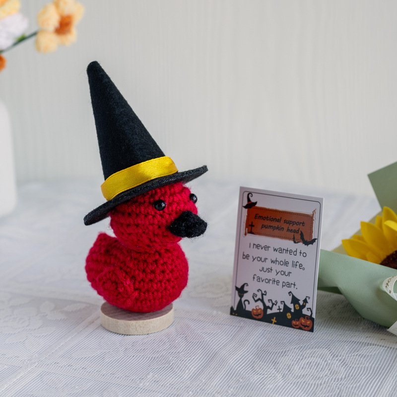 Handmade Knitted Halloween Pum - Home Textiles Europe 评论和价格