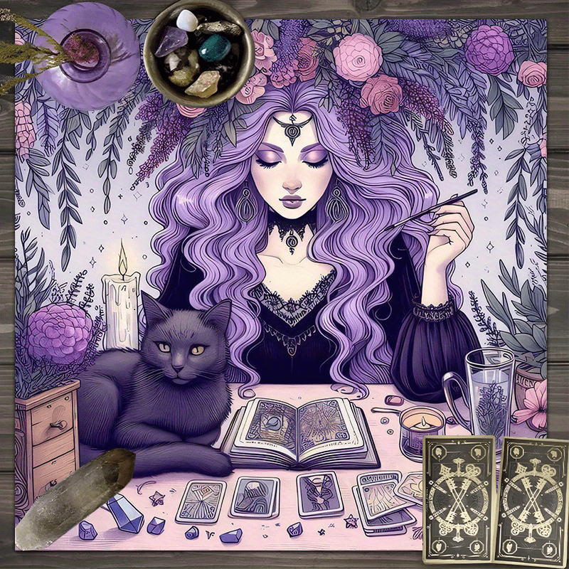Wisteria Witch Tablecloth Taro - Home Textiles Today News 评论和价格