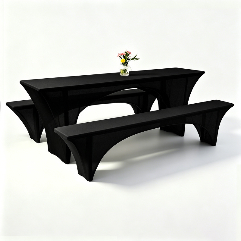 3 Pieces Solid Color Table Cov - Home Textiles Today News 评论和价格