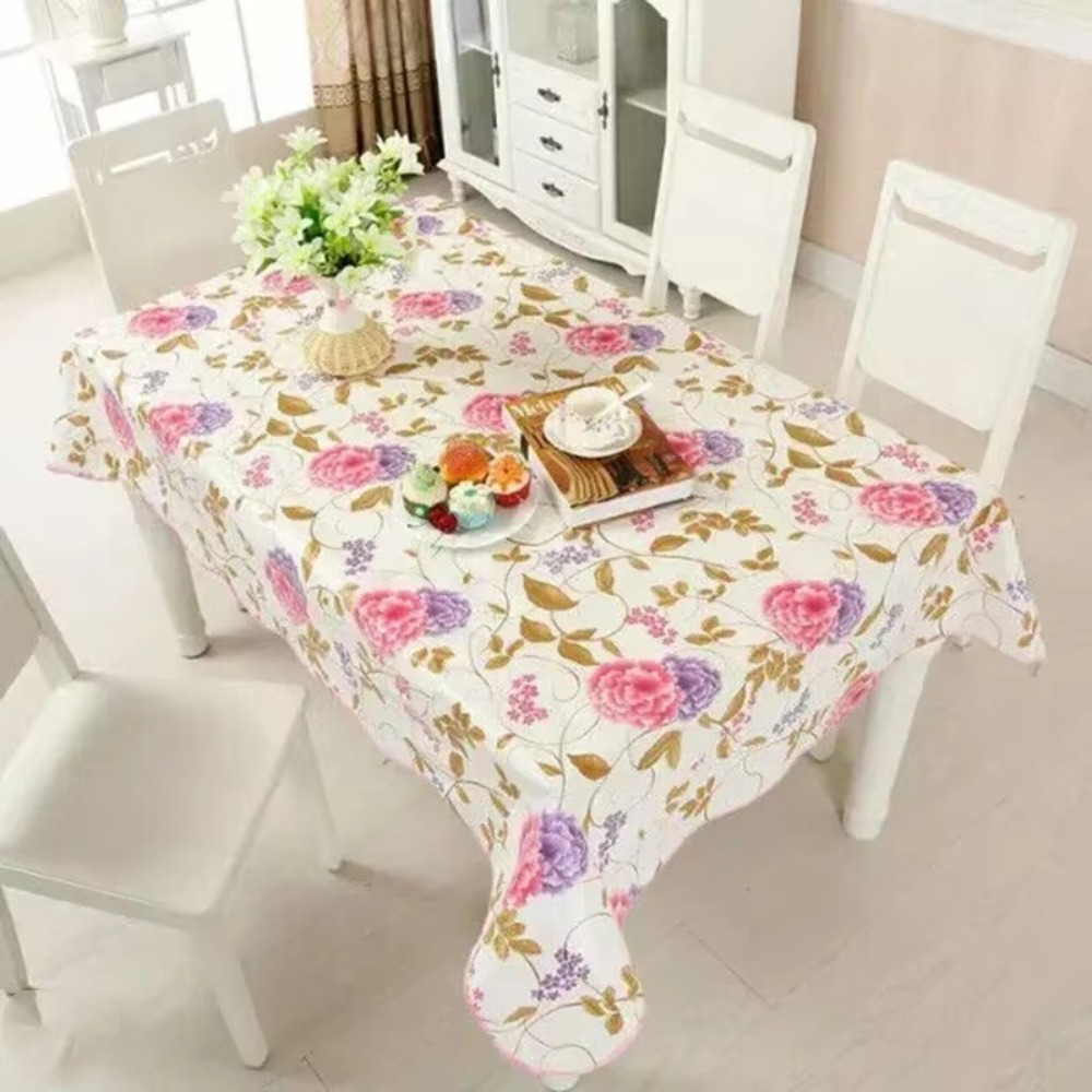 Waterproof PVC Table Cloth Hom - Home Textiles Today News 评论和价格