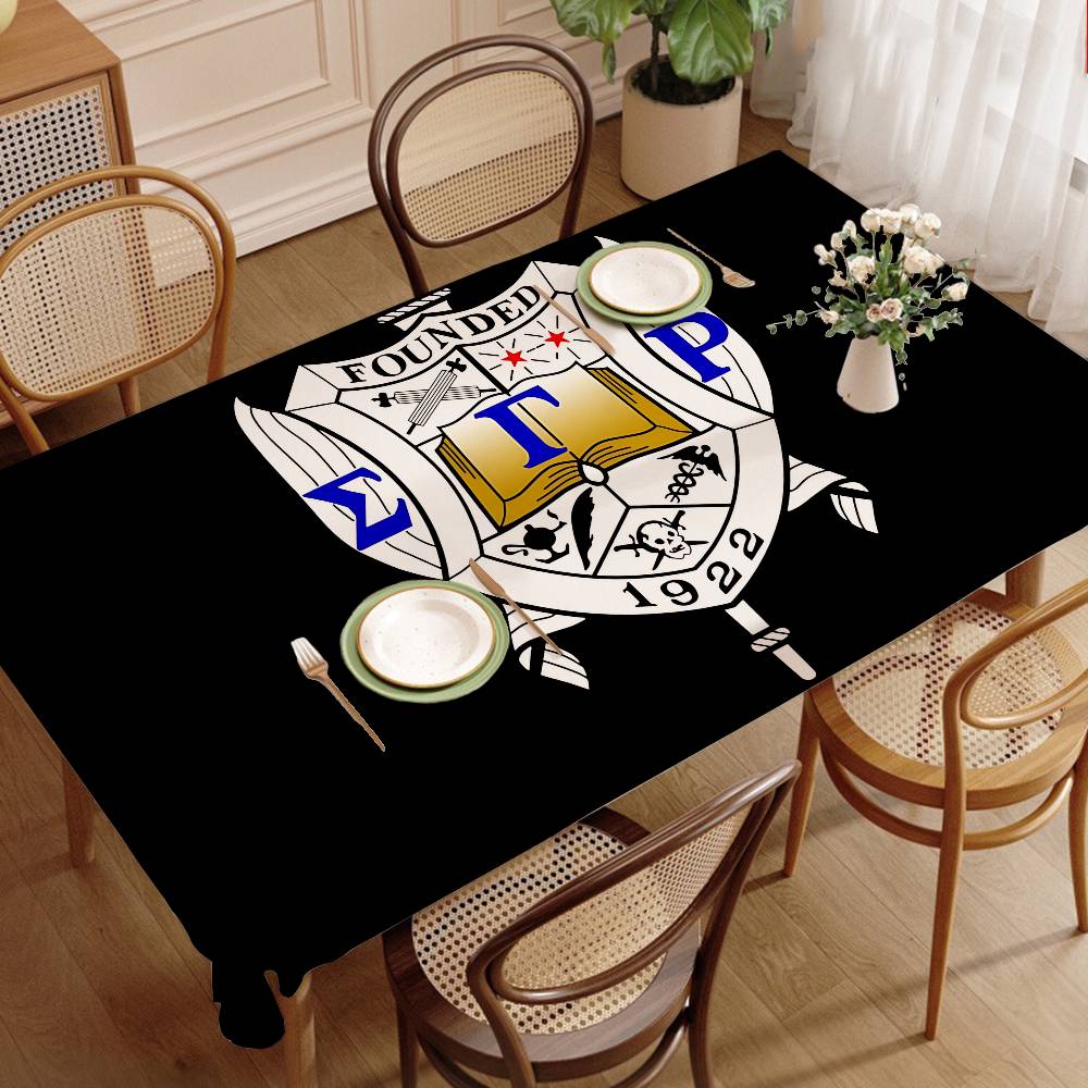 Sigma Gamma Rho LOGO Tableclot - Home Textiles Today News 评论和价格