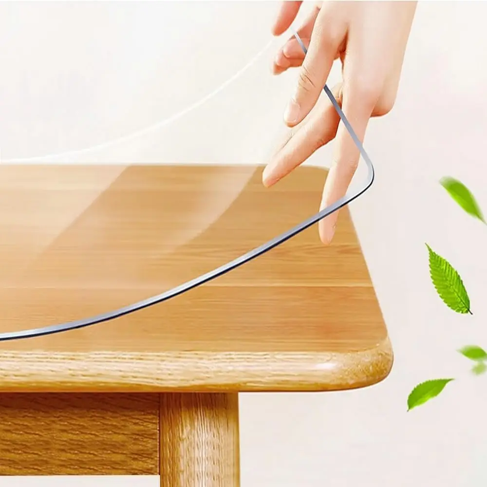 Clear Vinyl Tablecloth Cover,  - Home Textiles Today News 评论和价格
